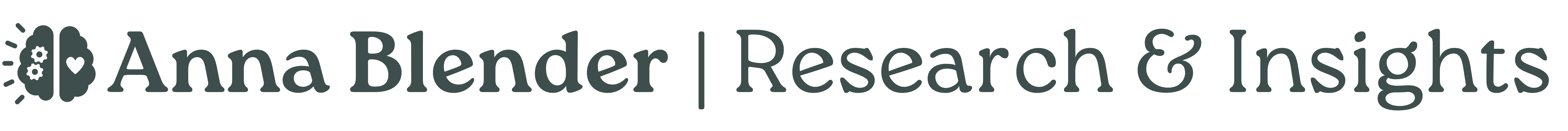 Anna Blender | Research & Insights